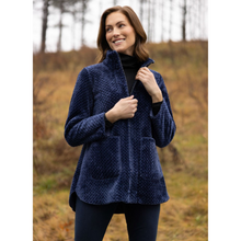 Load image into Gallery viewer, Habitat Cozy Knit Car Coat with Patch Pockets
