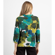 Load image into Gallery viewer, Habitat Printed Cotton V-Neck Top
