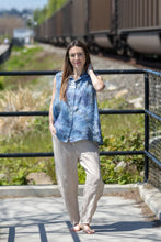 Load image into Gallery viewer, Papa Fashion Linen Pants with Seamlines and Pockets
