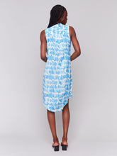 Load image into Gallery viewer, Charlie b Printed Sleeveless Button-Front Dress
