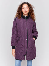 Load image into Gallery viewer, Charlie b Long Quilted Puffer Coat
