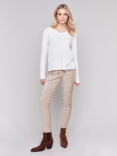 Load image into Gallery viewer, Charlie b Basic V Neck Sweater
