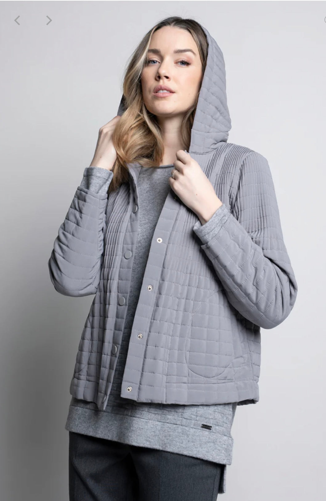 Picadilly Pleated Hooded Jacket