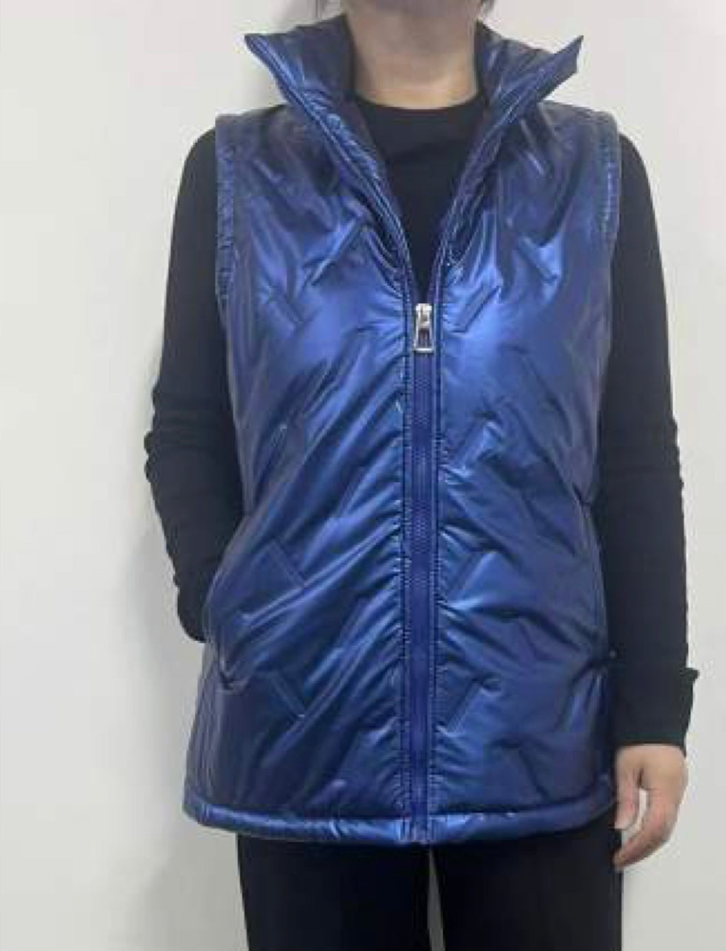 Classic Puffer Vest with Front Pockets