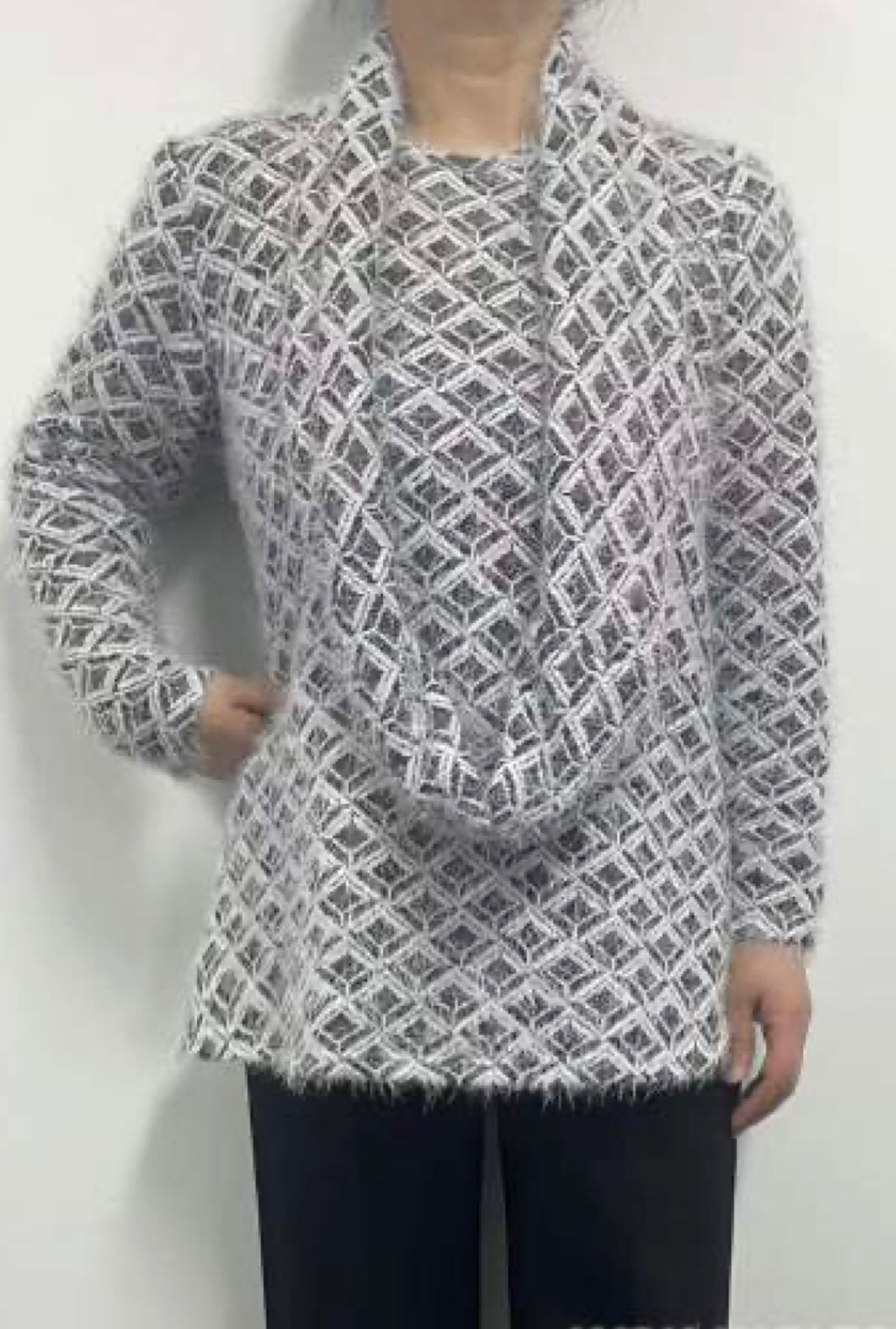 Super Soft Tunic with Removeable Cowl Neck