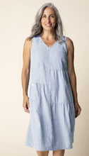 Load image into Gallery viewer, Habitat Sleeveless Maya Dress with V-Neck and One Patch Pocket
