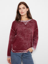 Load image into Gallery viewer, Charlie b Cotton Long Sleeve Crew Neck Sweater
