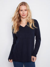 Load image into Gallery viewer, Charlie b Long Sleeve Basic Sweater
