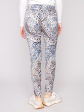Load image into Gallery viewer, Charlie b Printed Pull-On Suede Jogger Pants
