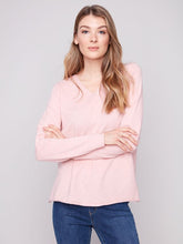 Load image into Gallery viewer, Charlie b Basic V Neck Sweater
