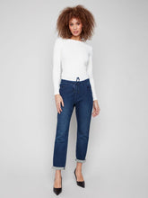 Load image into Gallery viewer, Charlie b Knit Jogger Pants with Elastic Waistband and Pockets
