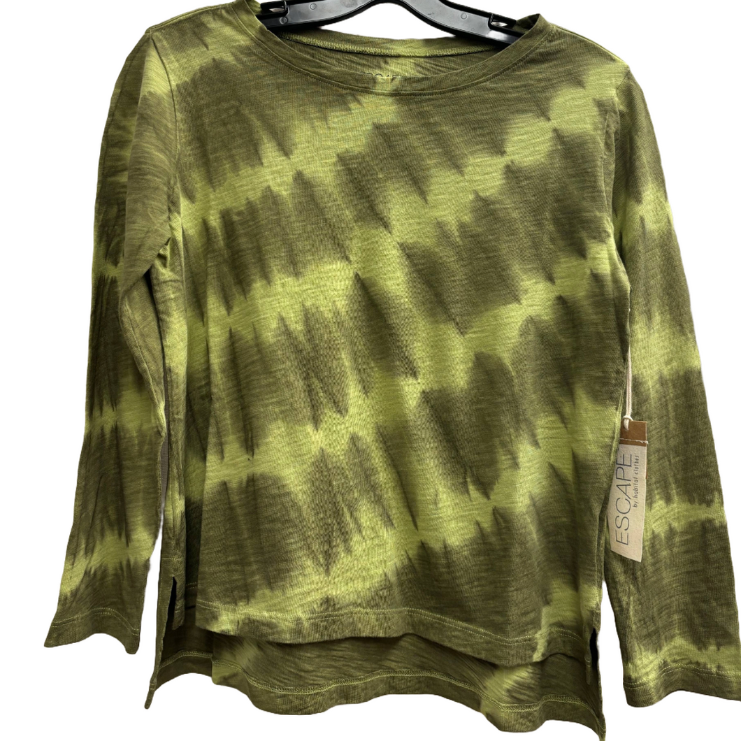 Escape by Habitat Tie Dye Stepped Hem Boxy Top