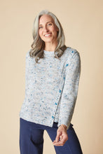 Load image into Gallery viewer, Habitat Frostfall Sweater with Button Front Detail

