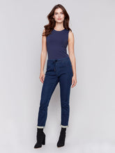 Load image into Gallery viewer, Charlie b Knit Jogger with Elasticized Waistband and Pockets
