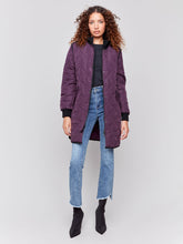 Load image into Gallery viewer, Charlie b Long Quilted Puffer Coat
