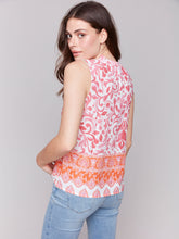 Load image into Gallery viewer, Charlie b Printed Sleeveless Top
