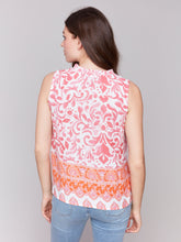 Load image into Gallery viewer, Charlie b Printed Sleeveless Top
