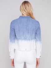 Load image into Gallery viewer, Charlie b  Linen Jean Jacket
