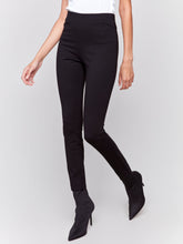 Load image into Gallery viewer, Charlie b Pull on PDR Pant with Slit Detail
