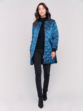 Load image into Gallery viewer, Charlie b Long Quilted Puffer Coat
