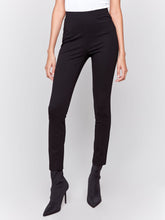 Load image into Gallery viewer, Charlie b Pull on PDR Pant with Slit Detail
