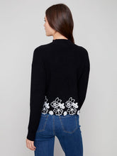Load image into Gallery viewer, Charlie b Mock Neck Sweater with Lace

