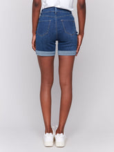 Load image into Gallery viewer, Charlie b Denim Short with Folded Hem
