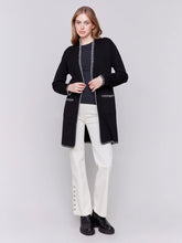 Load image into Gallery viewer, Charlie b Blanket Stitch Long Cardigan

