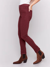 Load image into Gallery viewer, Charlie b Cuffed Twill Pant
