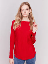 Load image into Gallery viewer, Charlie b Knit Sweater with Lace Up Cuffs
