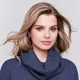 Load image into Gallery viewer, Charlie b Sweater with Removable Scarf
