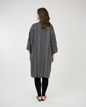 Load image into Gallery viewer, Shannon Passero Cardigan with recycled Denim Pockets and Collar
