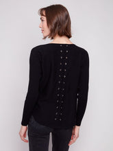Load image into Gallery viewer, Charlie b Plushy Knit Crew Knit Sweater
