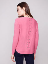 Load image into Gallery viewer, Charlie b Plushy Knit Crew Knit Sweater
