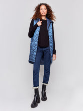 Load image into Gallery viewer, Charlie b Long Quilted Puffer Vest
