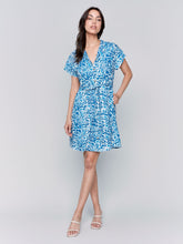 Load image into Gallery viewer, Charlie b Short Sleeved Button Front Dress
