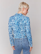 Load image into Gallery viewer, Charlie b Printed Linen Blend Jacket
