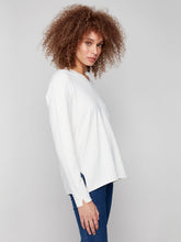 Load image into Gallery viewer, Charlie b Basic V Neck Sweater
