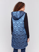 Load image into Gallery viewer, Charlie b Long Quilted Puffer Vest
