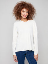 Load image into Gallery viewer, Charlie b Basic V Neck Sweater
