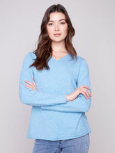 Load image into Gallery viewer, Charlie b Basic V Neck Sweater
