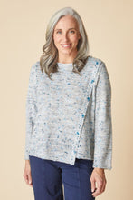 Load image into Gallery viewer, Habitat Frostfall Sweater with Button Front Detail
