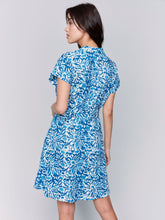 Load image into Gallery viewer, Charlie b Short Sleeved Button Front Dress
