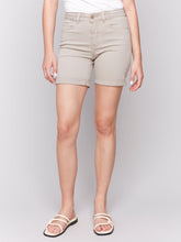 Load image into Gallery viewer, Charlie b Twill Short with Folded Hem
