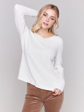 Load image into Gallery viewer, Charlie b Basic V Neck Sweater
