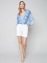 Load image into Gallery viewer, Charlie b Twill Short with Folded Hem
