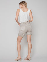 Load image into Gallery viewer, Charlie b Twill Short with Folded Hem
